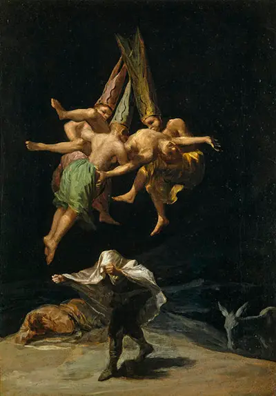 Vuelo de brujas Francisco de Goya